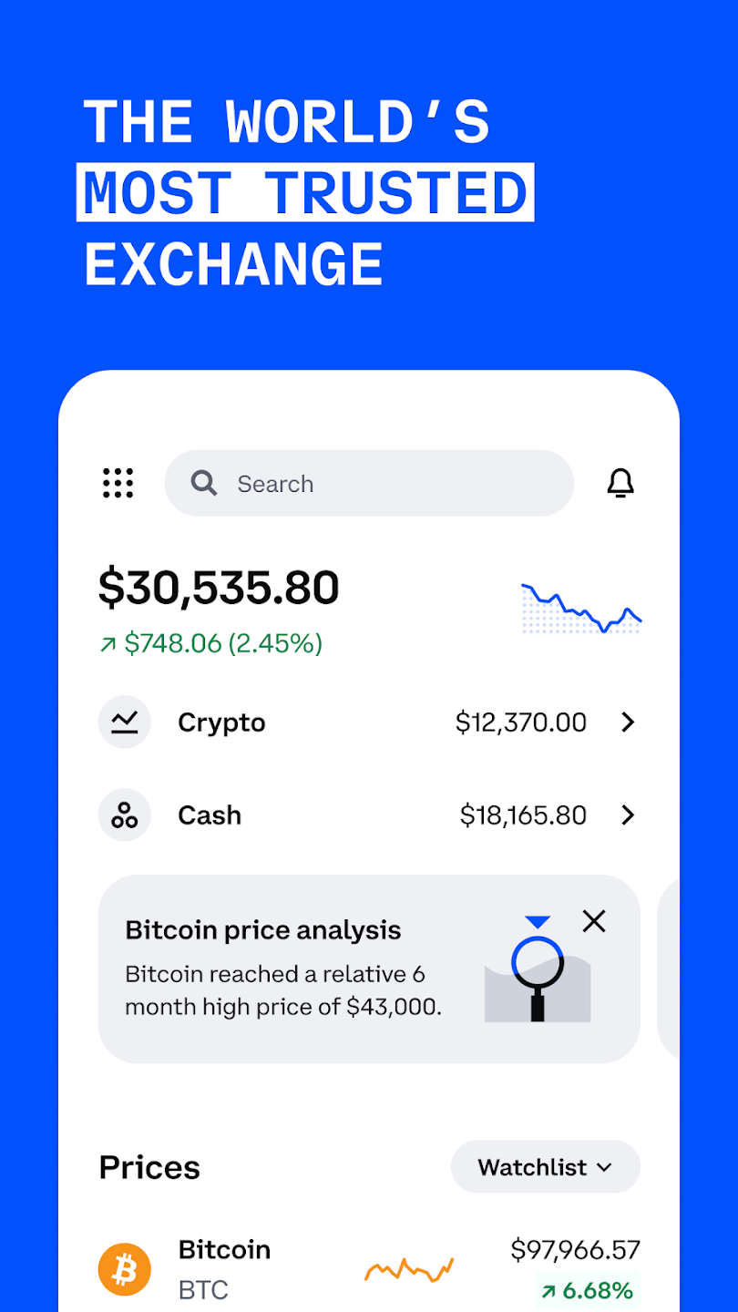 Coinbase: Buy Bitcoin 